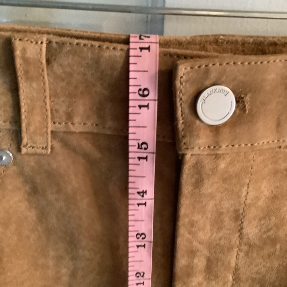 Blank NYC Brown Suede Pencil Skirt - Picture 11 of 14